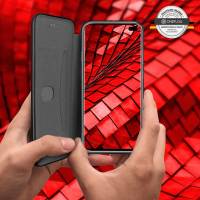 ONEFLOW Business Case für Samsung Galaxy S10 Plus – Klappbare Handytasche mit Kartenfach und Ständer