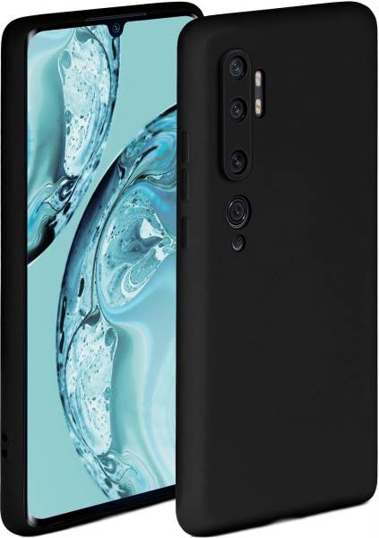 ONEFLOW Soft Case für Xiaomi Mi Note 10 Pro – weiche Handyhülle aus Silikon mit Kameraschutz