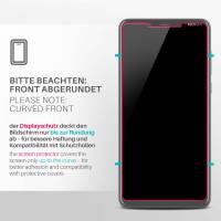 moex ShockProtect Klar für Nokia 3.1 Plus – Panzerglas für kratzfesten Displayschutz, Ultra klar