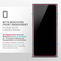 moex ShockProtect Klar für Samsung Galaxy S22 Ultra – Panzerglas für kratzfesten Displayschutz, Ultra klar