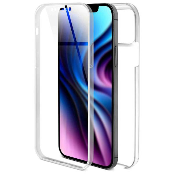 ONEFLOW Touch Case für Apple iPhone 12 Pro – 360 Grad Full Body Schutz, komplett beidseitige Hülle