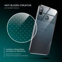 moex Aero Case für HTC U12 Life – Durchsichtige Hülle aus Silikon, Ultra Slim Handyhülle