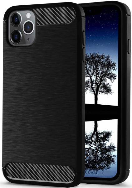 ONEFLOW Shift Case für Apple iPhone 12 Pro – Handyhülle aus robustem TPU in Carbon- & brushed Alu-Optik