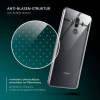 moex Aero Case für Huawei Mate 10 Pro – Durchsichtige Hülle aus Silikon, Ultra Slim Handyhülle