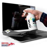Ecomoist Bildschirm Reinigungsset – für Smartphones und andere Geräte, 2 Mikrofasertücher, Displayreiniger 500 ml – weiteres Produktbild 3