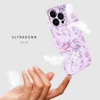 ONEFLOW Flower Cover iPhone 15 Pro Max Blumen Muster – weiteres Produktbild 4