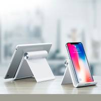 Ugreen Tablet und Smartphone Halter – Universeller, Klappbarer und flexibler Handy und Tablet Ständer