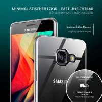 moex Aero Case für Samsung Galaxy A5 (2016) – Durchsichtige Hülle aus Silikon, Ultra Slim Handyhülle