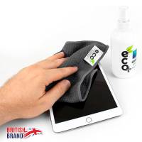 Ecomoist Bildschirm Reinigungsset – für Smartphones und andere Geräte, Mikrofasertuch, Displayreiniger 250 ml
