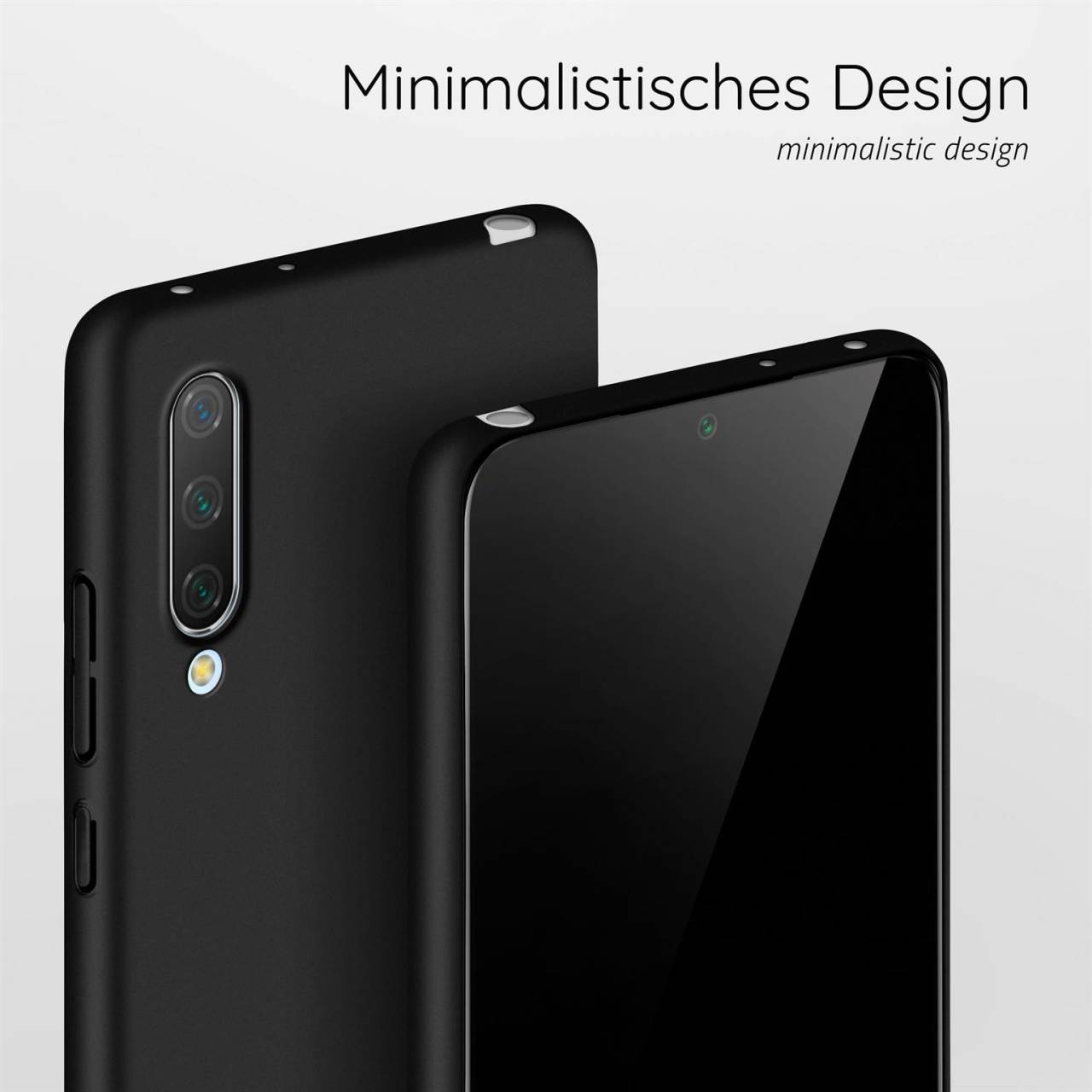 moex Alpha Case für Xiaomi Mi 9 Lite – Extrem dünne, minimalistische Hülle in seidenmatt