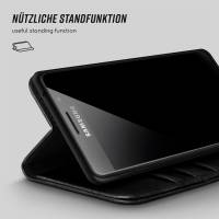 moex Casual Case für Samsung Galaxy A3 (2016) – 360 Grad Schutz Booklet, PU Lederhülle mit Kartenfach