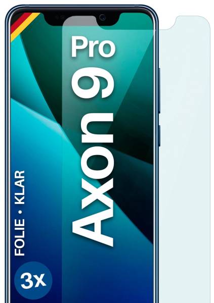 moex FlexProtect Klar für ZTE Axon 9 Pro – Schutzfolie für unsichtbaren Displayschutz, Ultra klar