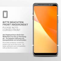 moex FlexProtect Matt für Samsung Galaxy A8 (2018) – Anti Reflex Schutzfolie für besten Displayschutz, Matt