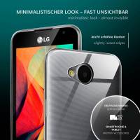 moex Aero Case für LG Joy – Durchsichtige Hülle aus Silikon, Ultra Slim Handyhülle