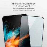 moex CurveProtect Samsung Galaxy S25 Panzerglas 3D Full Screen – weiteres Produktbild 2