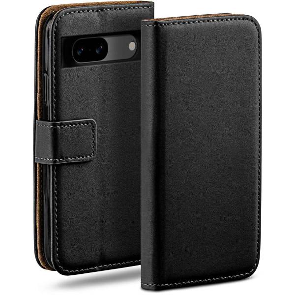 moex Book Case für Google Pixel 8a Klapphülle mit Kartenfach