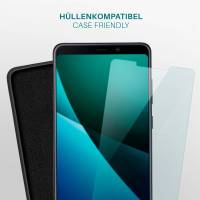 moex FlexProtect Klar für Samsung Galaxy A9 (2018) – Schutzfolie für unsichtbaren Displayschutz, Ultra klar