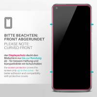 moex ShockProtect Klar für Oppo A74 5G – Panzerglas für kratzfesten Displayschutz, Ultra klar