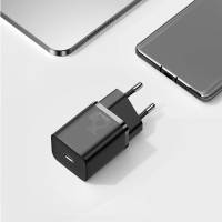 Baseus Super Si 1C Schnellladegerät USB Typ C 25W – USB-C Schnellladegerät für Smartphone, Tablet, Laptop