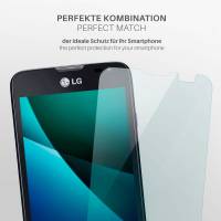 moex FlexProtect Klar für LG L70 – Schutzfolie für unsichtbaren Displayschutz, Ultra klar