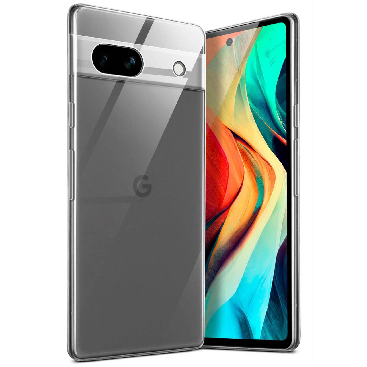 moex Aero Case Google Pixel 7a durchsichtig aus Silikon