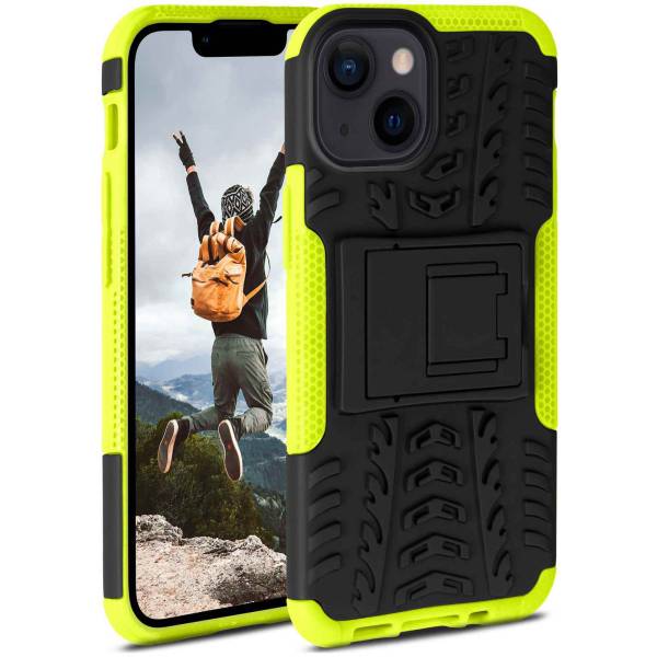 ONEFLOW Tank Case für Apple iPhone 13 mini – Stoßfeste Panzer Hülle – Rugged Outdoor Handyhülle