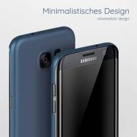 moex Alpha Case für Samsung Galaxy S7 Edge – Extrem dünne, minimalistische Hülle in seidenmatt