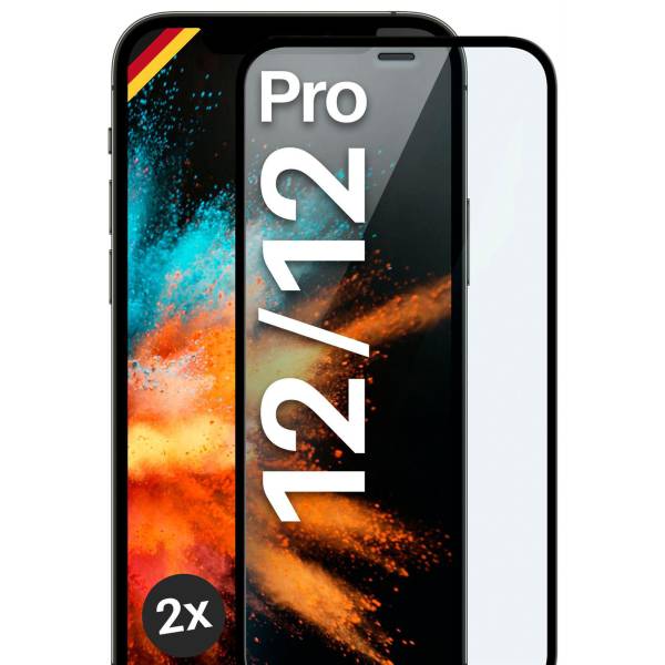 moex CurveProtect für Apple iPhone 12 Pro – Full Screen Schutzfolie – Curved 3D Panzerglas