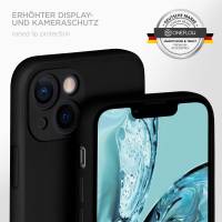 ONEFLOW Soft Case für Apple iPhone 13 mini – weiche Handyhülle aus Silikon mit Kameraschutz