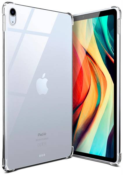 moex Aero Case für iPad (10. Generation - 2022) – Durchsichtige Hülle aus Silikon, Ultra Slim Tablethülle