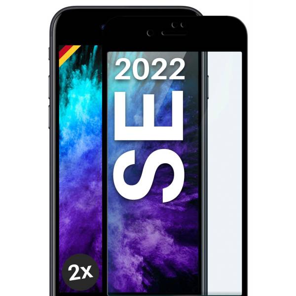 moex CurveProtect iPhone SE (2022) Panzerglas 3D Full Screen