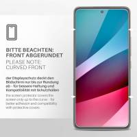 moex ShockProtect Klar für Xiaomi 12 Lite – Panzerglas für kratzfesten Displayschutz, Ultra klar