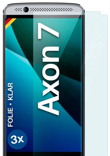 moex FlexProtect Klar für ZTE Axon 7 – Schutzfolie für unsichtbaren Displayschutz, Ultra klar