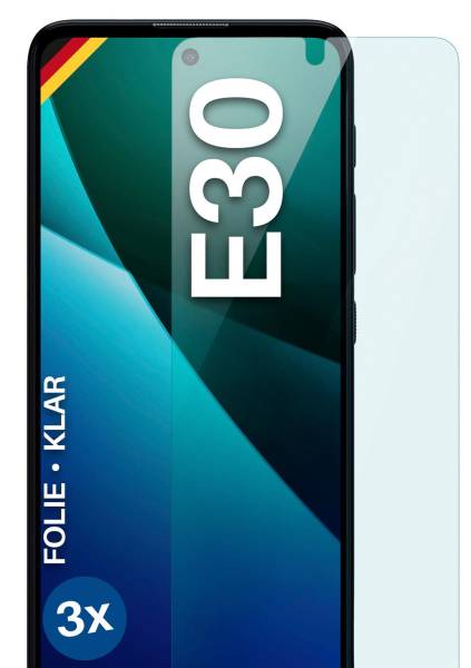 moex FlexProtect Klar für Motorola Moto E30 – Schutzfolie für unsichtbaren Displayschutz, Ultra klar