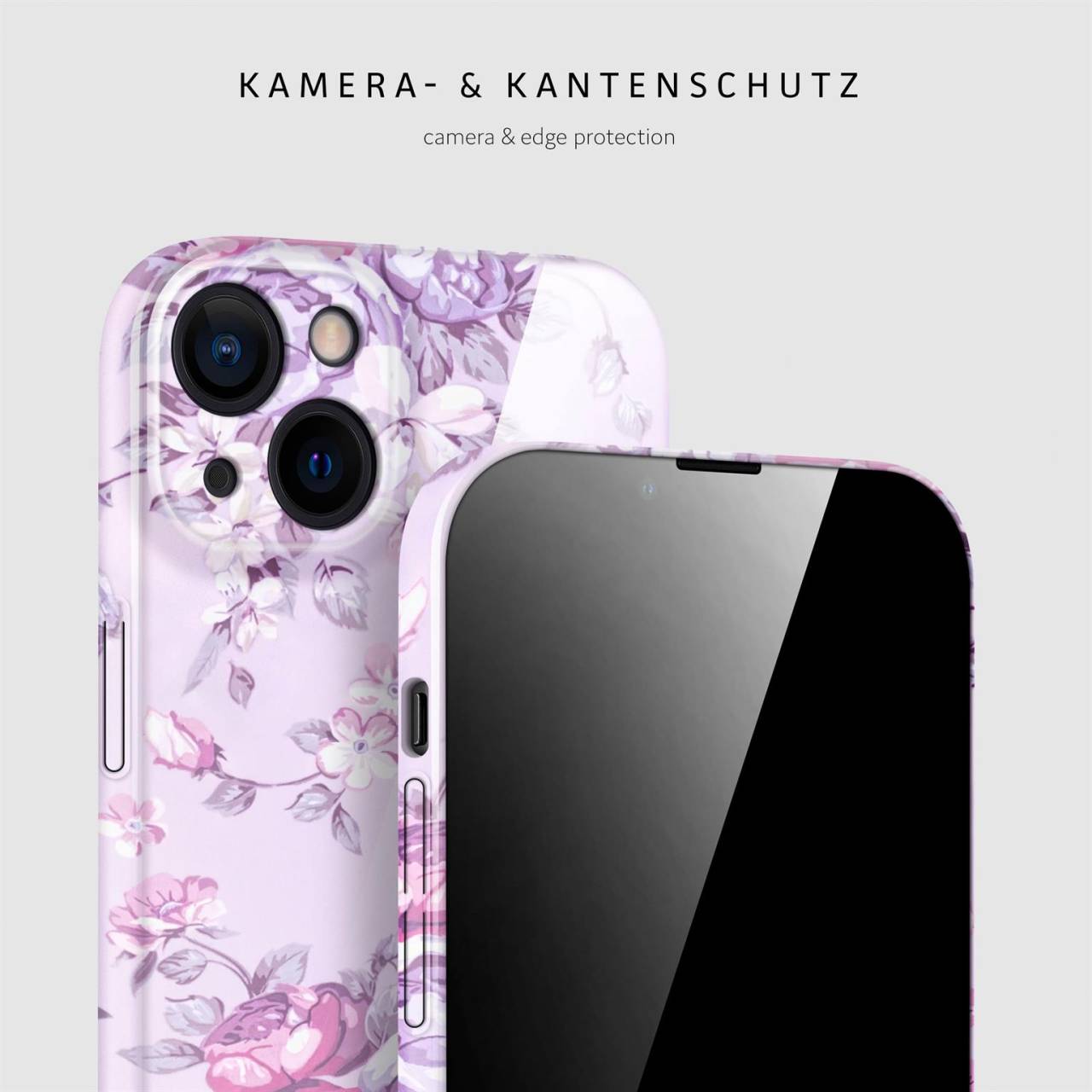 ONEFLOW Flower Cover iPhone 14 Blumen Muster