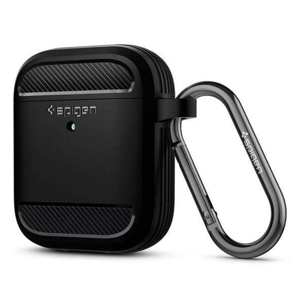 Spigen Rugged Armor Case für AirPods (1. und 2. Generation) – Schutzhülle für Wireless Kopfhörercase