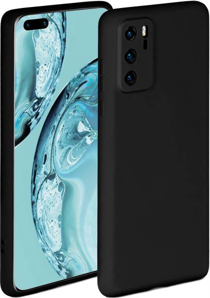 ONEFLOW Soft Case für Huawei P40 – weiche Handyhülle aus Silikon mit Kameraschutz