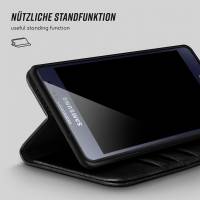 moex Casual Case für Samsung Galaxy A3 (2015) – 360 Grad Schutz Booklet, PU Lederhülle mit Kartenfach