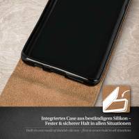 moex Flip Case für HTC One A9s – PU Lederhülle mit 360 Grad Schutz, klappbar