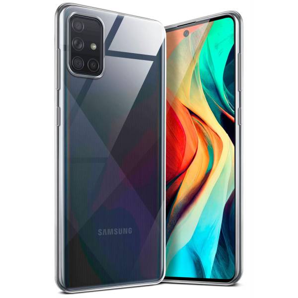 moex Aero Case Samsung Galaxy A71 durchsichtig aus Silikon