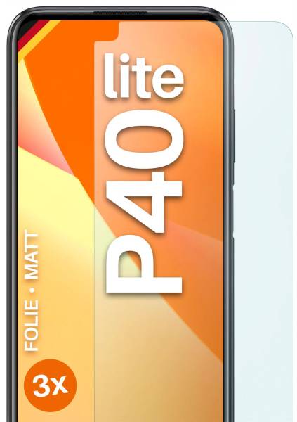 moex FlexProtect Matt für Huawei P40 Lite – Anti Reflex Schutzfolie für besten Displayschutz, Matt