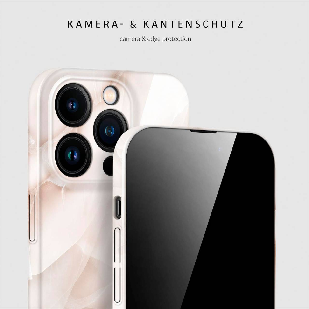 ONEFLOW Bliss Cover iPhone 15 Pro Marmor Muster