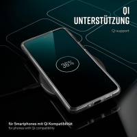 ONEFLOW Cushion Case für Samsung Galaxy A52 5G – Durchsichtige Hülle aus Silikon mit 3D Kameraschutz