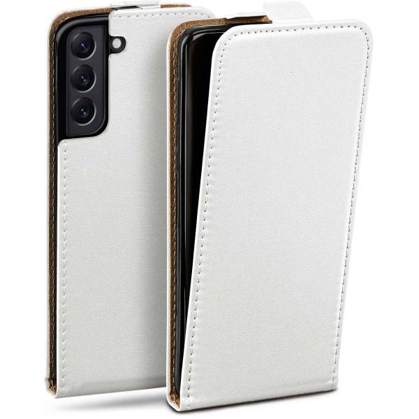 moex Flip Case Samsung Galaxy S22 Plus Klapphülle Leder Optik