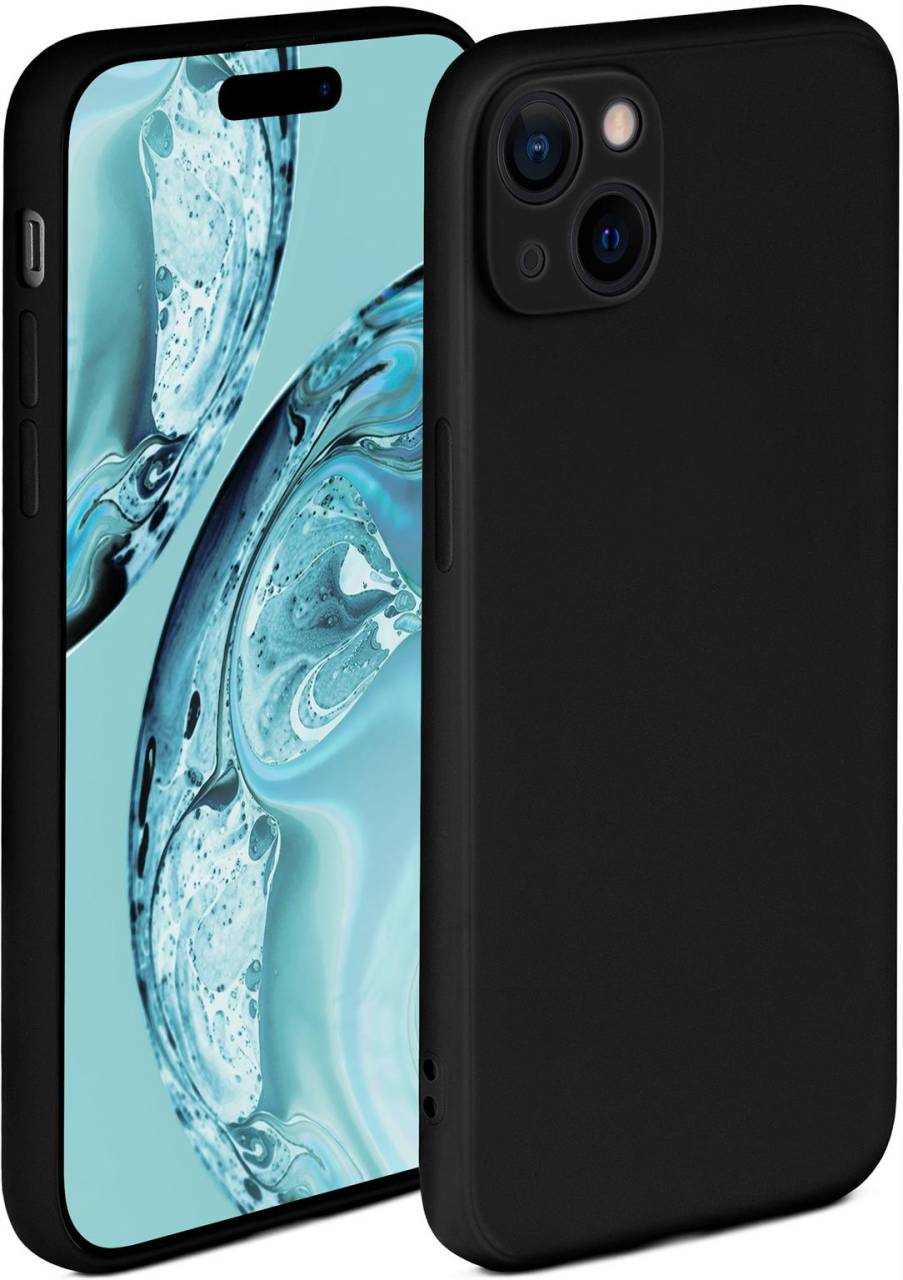 ONEFLOW Soft Case für Apple iPhone 15 Plus – weiche Handyhülle aus Silikon mit Kameraschutz