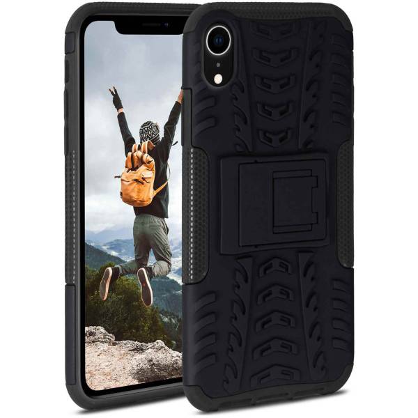 ONEFLOW Tank Case für Apple iPhone XR – Stoßfeste Panzer Hülle – Rugged Outdoor Handyhülle