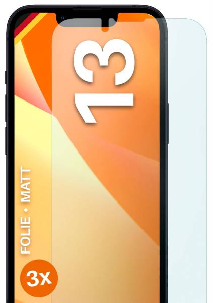 moex FlexProtect iPhone 13 Schutzfolie Matt