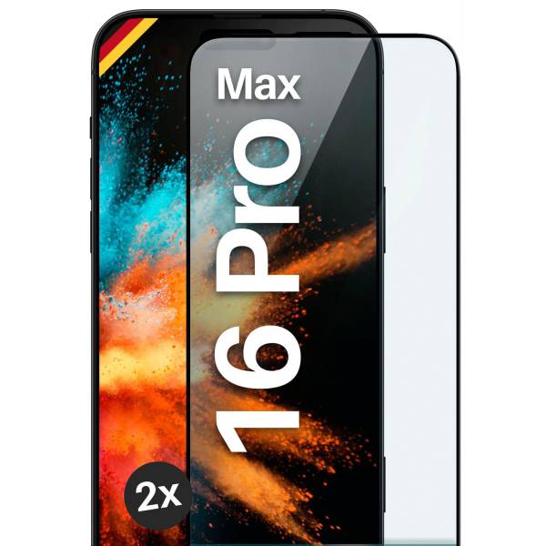 moex CurveProtect iPhone 16 Pro Max Panzerglas 3D Full Screen