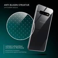 moex Aero Case für Samsung Galaxy S10 Plus – Durchsichtige Hülle aus Silikon, Ultra Slim Handyhülle