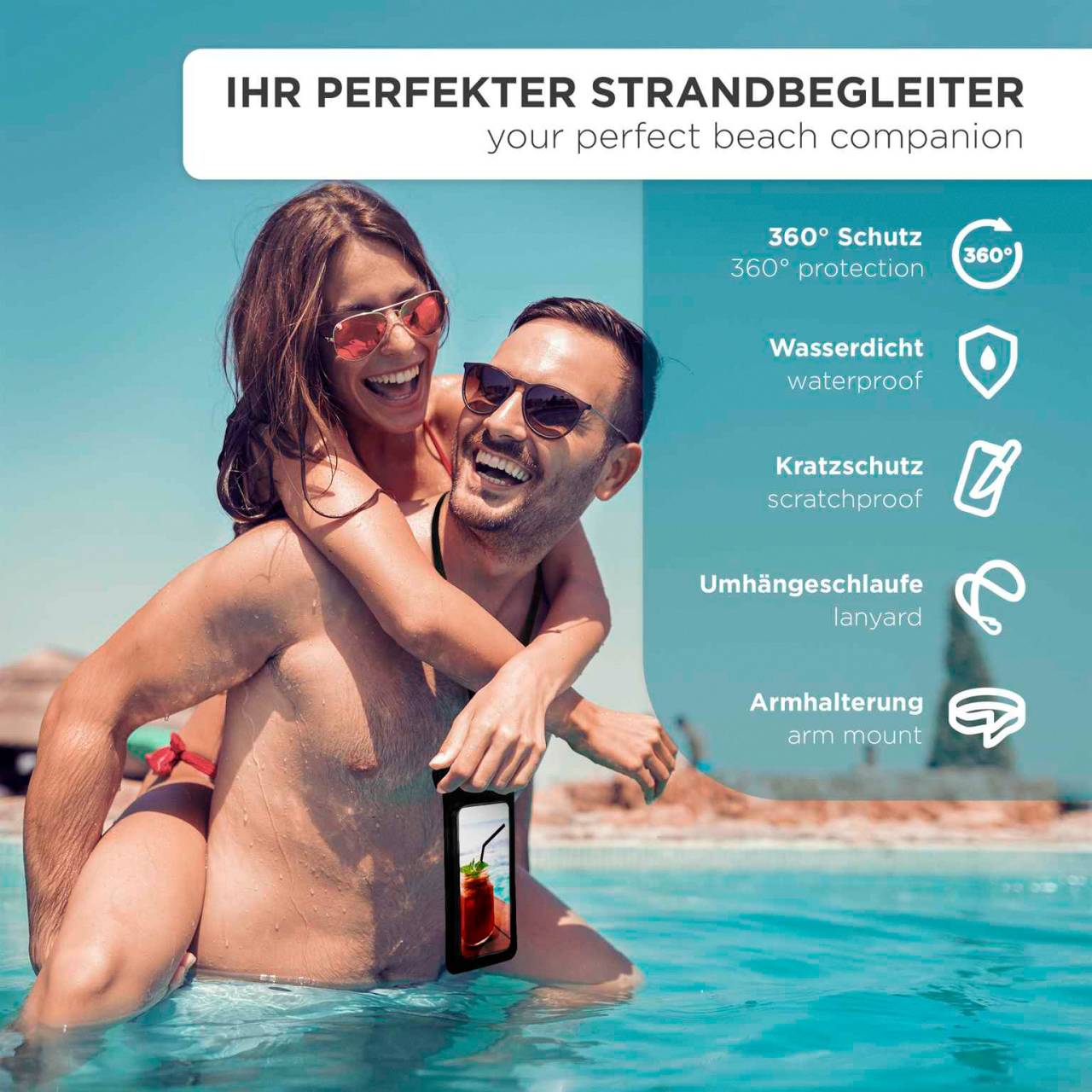 ONEFLOW Beach Bag Motorola ThinkPhone wasserdichte Hülle